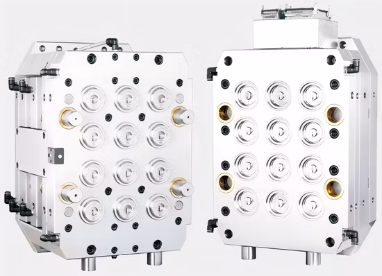 Molde de preforma de botella de agua de canal caliente Molde de preforma de PET de múltiples cavidades para máquina de inyección de plástico