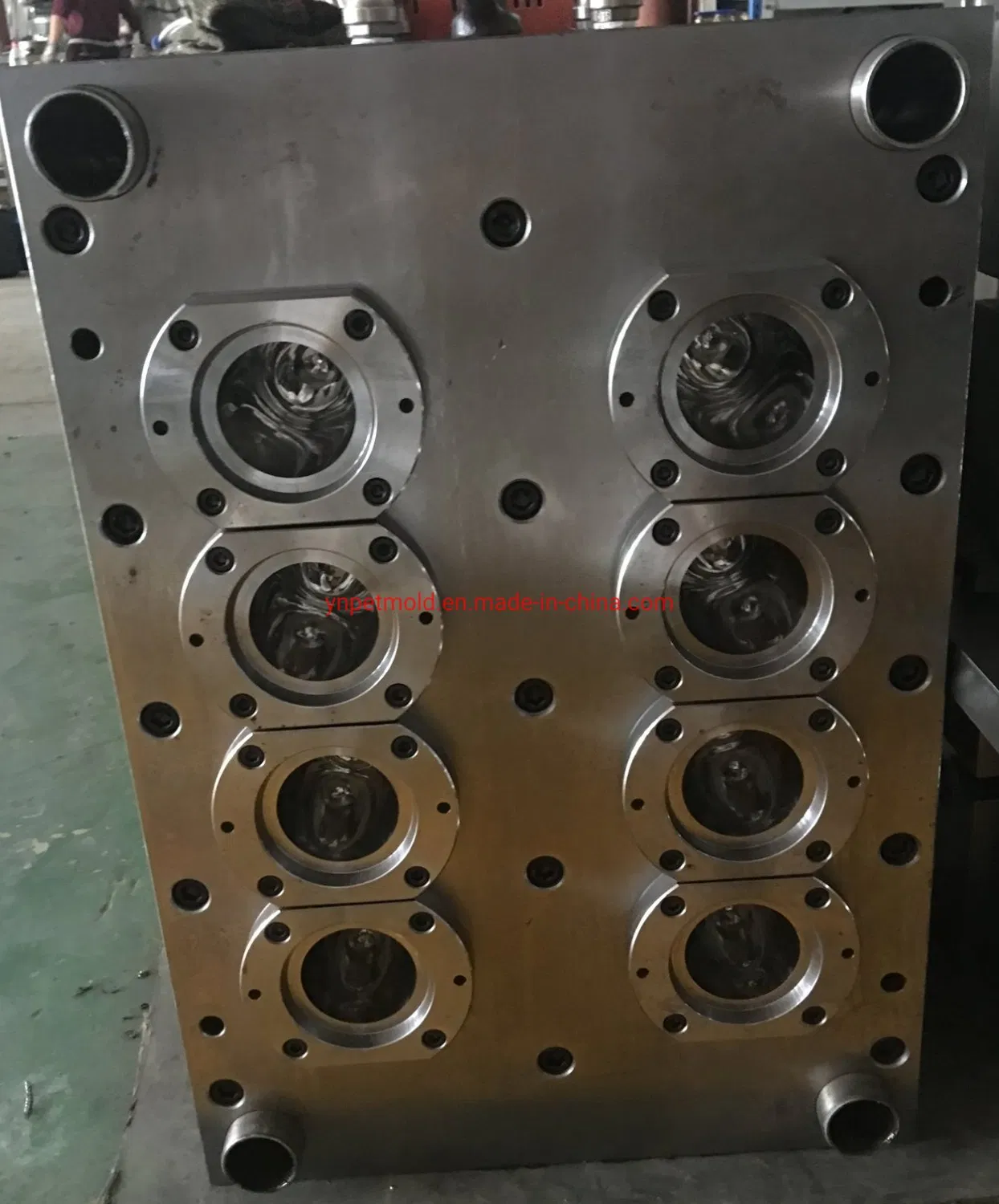 Molde de preforma de aceite para mascotas con cuello de 39 mm y 8 cavidades sin cola